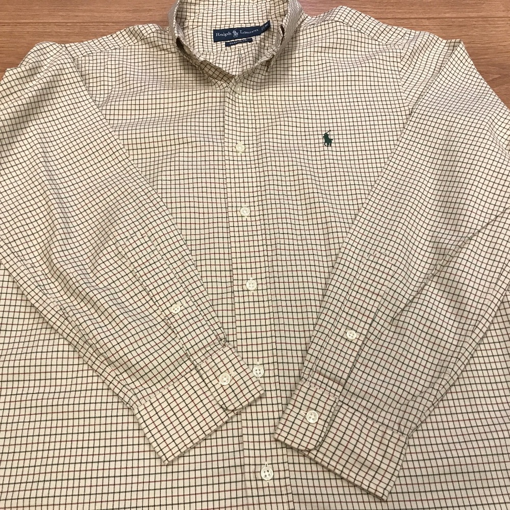 Ralph Lauren Polo classic fit button down long sleeve shirt size medium